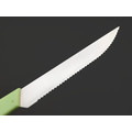 Okroshka нож для стейка Salad OK225P-GN-STS сталь 5Cr15MoV, рукоять Полимер зелёный Okroshka нож для стейка Salad OK225P-GN-STS сталь 5Cr15MoV, рукоять Полимер зелёный