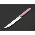 Okroshka нож для стейка Salad OK225P-PN-STS сталь 5Cr15MoV, рукоять Полимер розовый