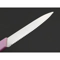 Okroshka нож для фруктов и овощей Salad OK225P-PN-FRS сталь 5Cr15MoV, рукоять Полимер розовый