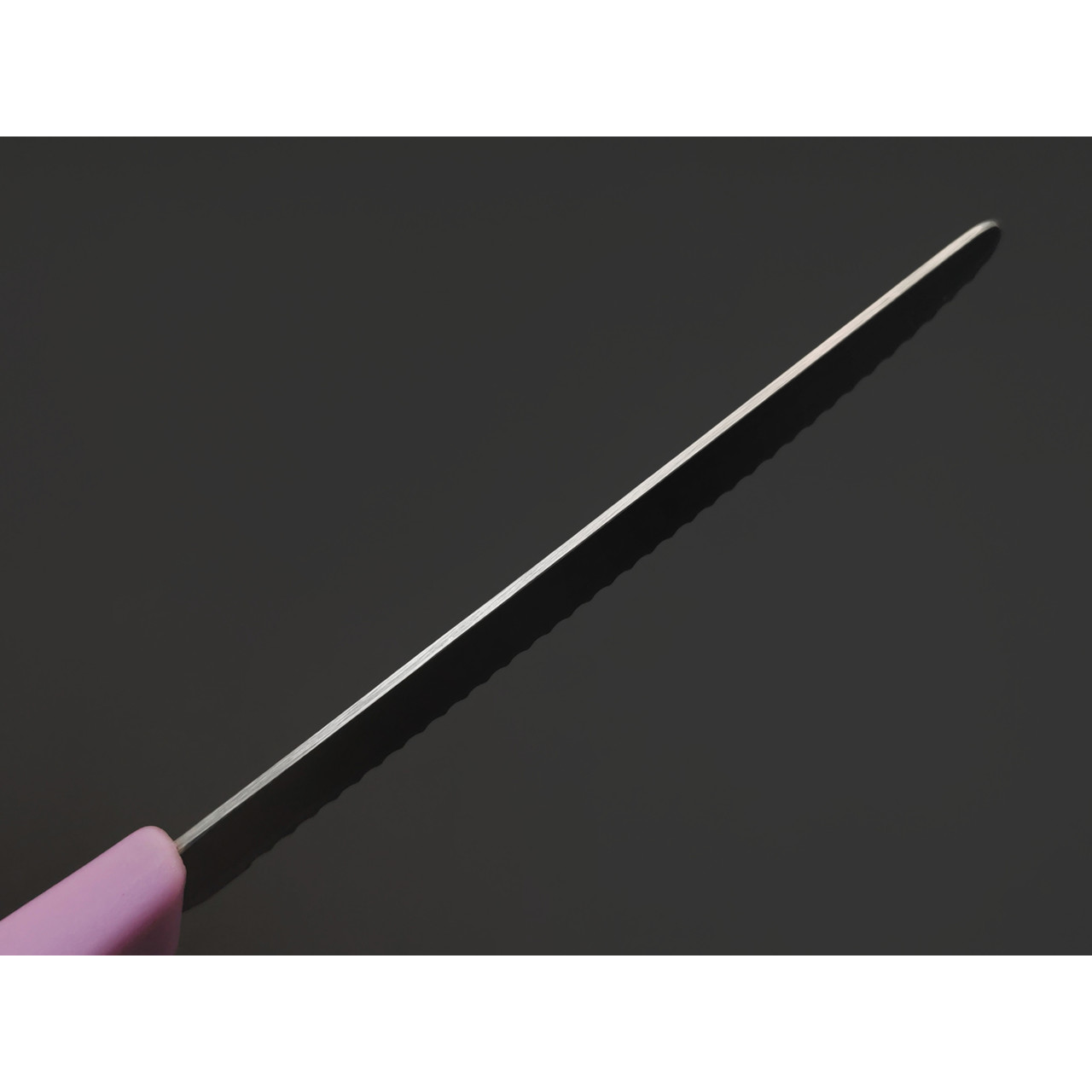 Okroshka нож столовый Salad OK225P-PN-CTS сталь 5Cr15MoV, рукоять Полимер розовый