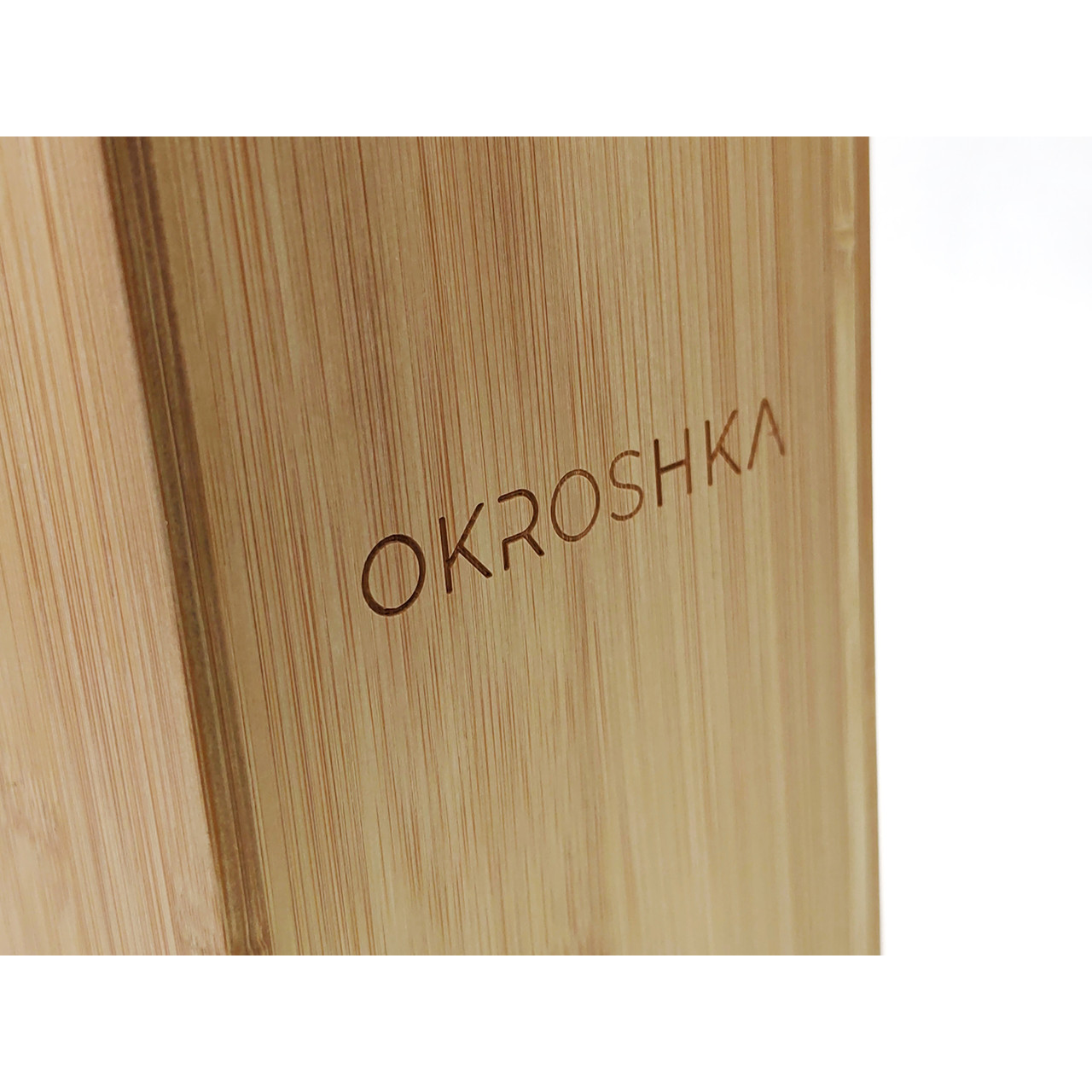 Okroshka подставка для ножей Bamboo OK-STAND-BM, бамбук