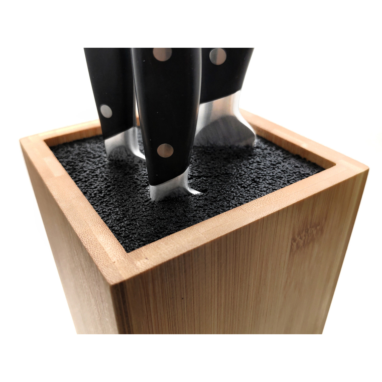 Okroshka подставка для ножей Bamboo OK-STAND-BM, бамбук