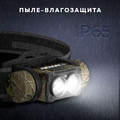 NICRON cветодиодный двухлучевой налобный фонарь H28 Camo 1600LM IP65 NICRON cветодиодный двухлучевой налобный фонарь H28 Camo 1600LM IP65