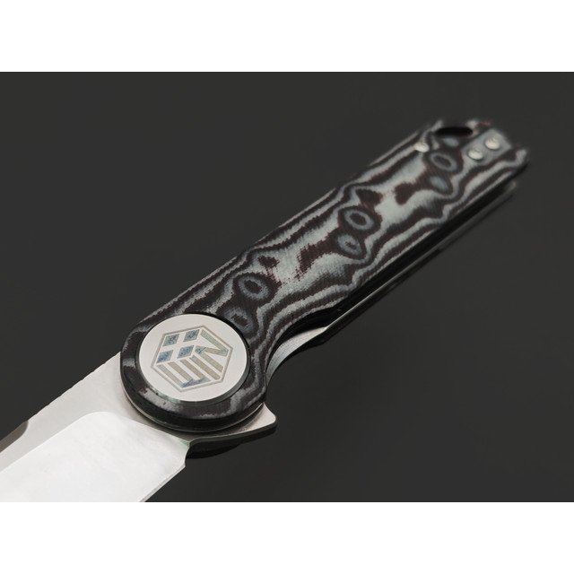 WIN+ by Dr.Tech складной нож Argus W3897MG сталь D2, рукоять Micarta pattern grey