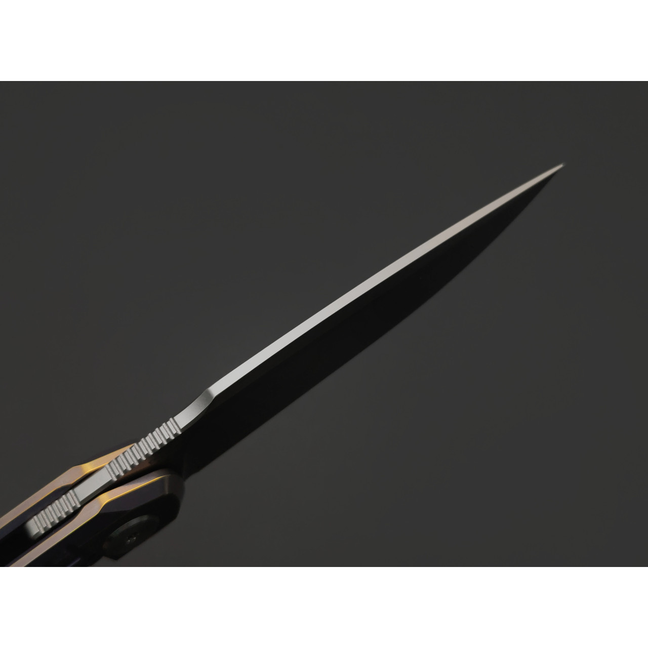 Dr.Tech складной нож Corvet Pro D9613P сталь M390, рукоять Титан TC4 фиолетовый