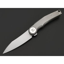 Dr.Tech складной нож Atoll Pro D9618G сталь M390, рукоять Титан TC4 серый