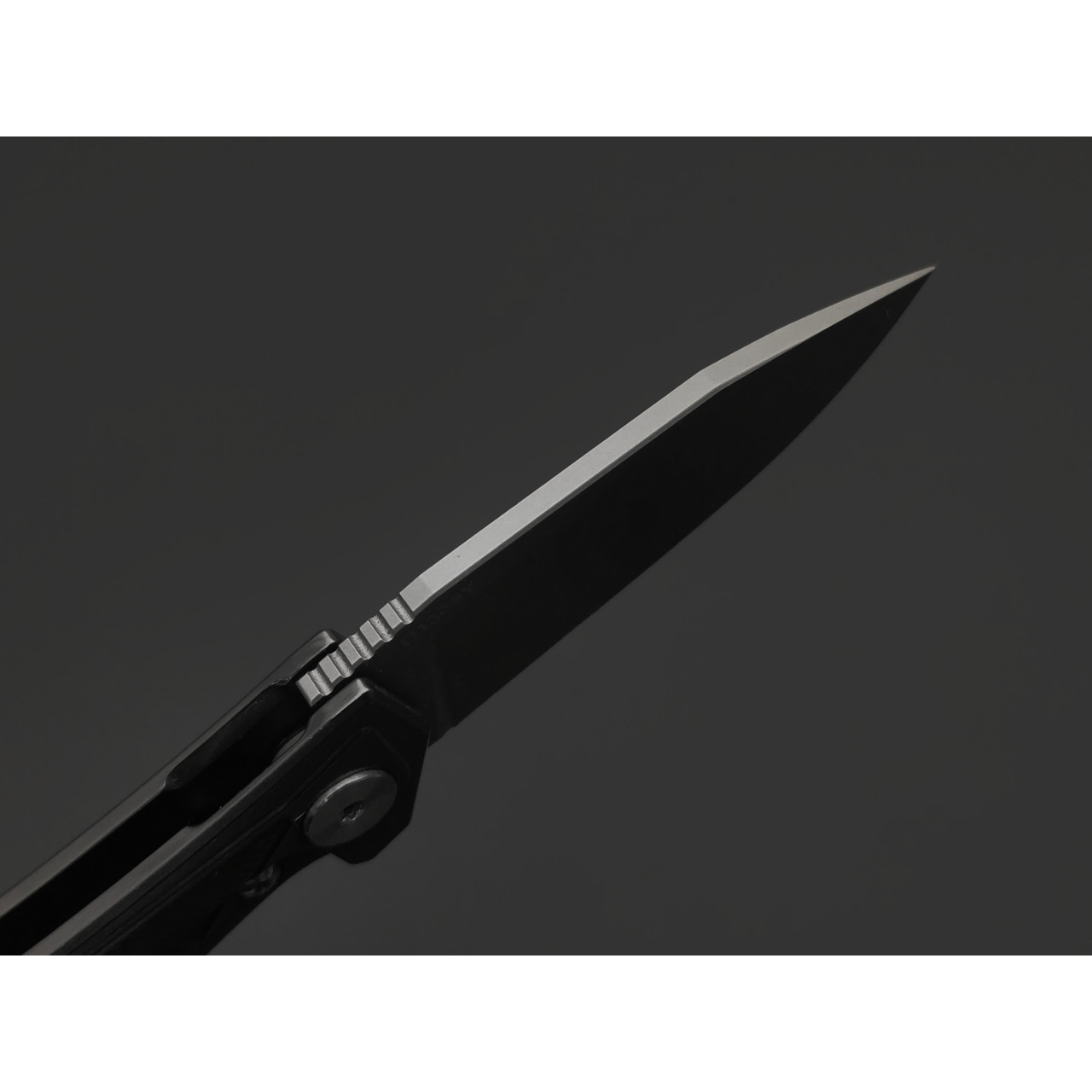Dr.Tech складной нож Sentinel D1339Y сталь M390, рукоять Титан TC4 чёрный с золотистым