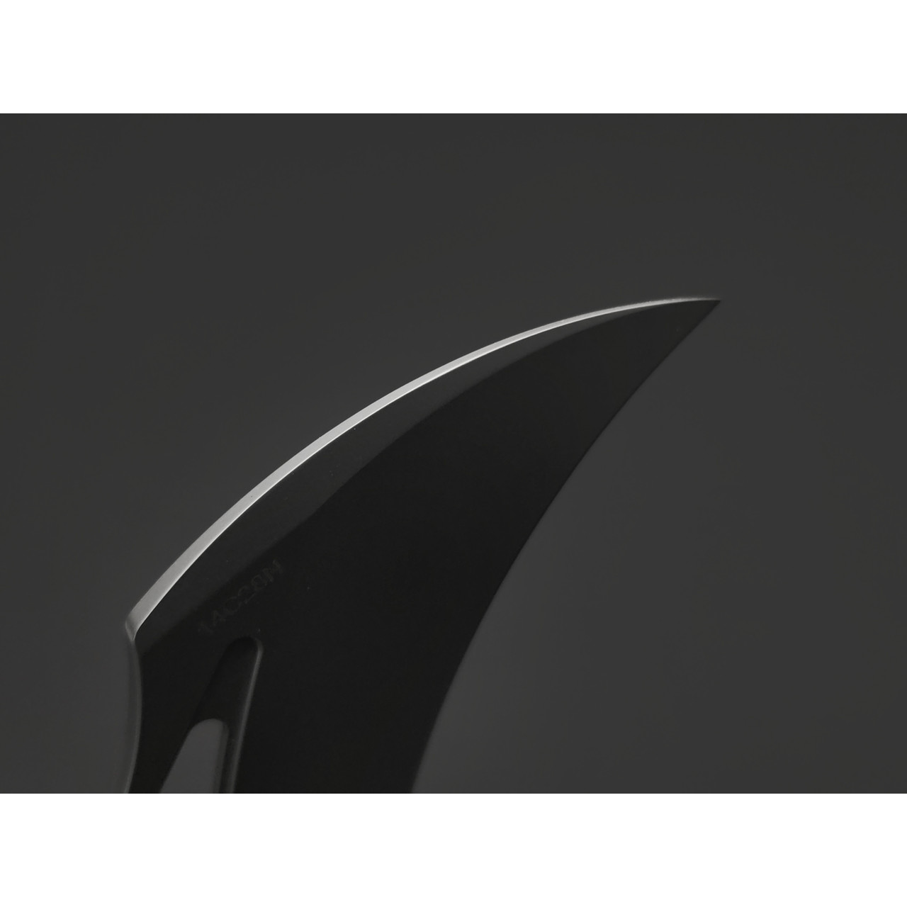 Dr.Tech складной нож Curvy D4221AG сталь 14C28N, рукоять Aluminum gray & black