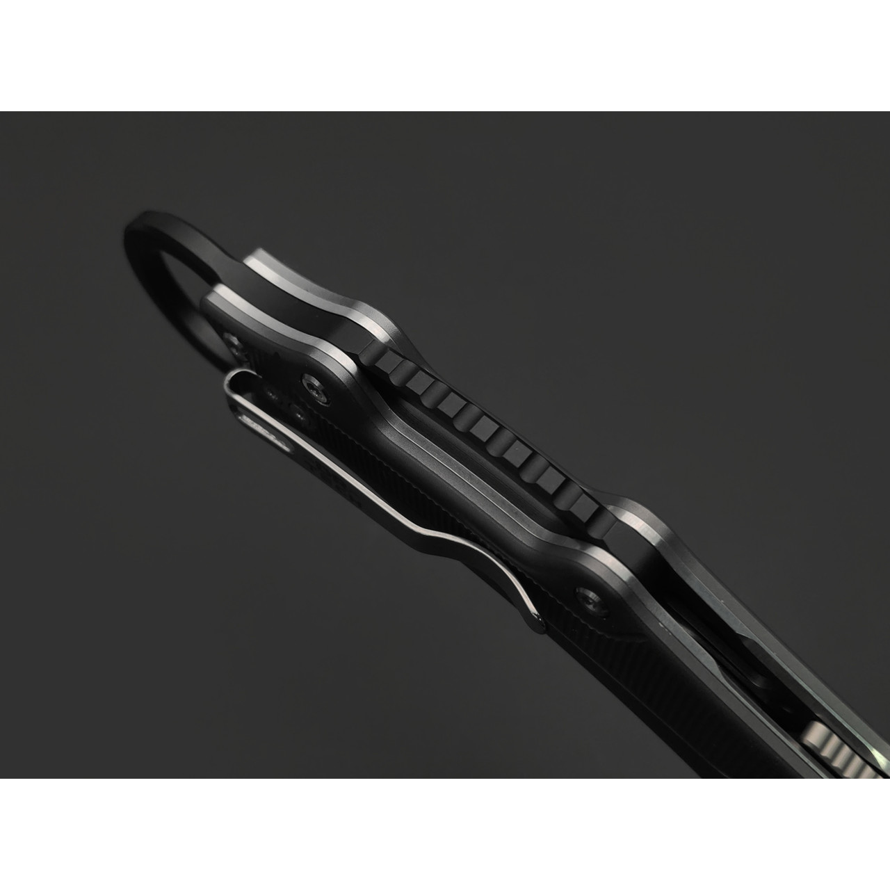 Dr.Tech складной нож Curvy D4221AG сталь 14C28N, рукоять Aluminum gray & black