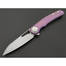 Dr.Tech складной нож Ondin Neo D4281P сталь M390, рукоять Титан TC4 фиолетоввый