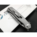 Dr.Tech складной нож Specter D4260G сталь M390, рукоять Титан TC4 серый