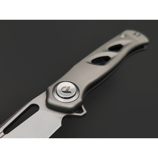 Dr.Tech складной нож Specter D4260G сталь M390, рукоять Титан TC4 серый