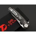 Dr.Tech складной нож Ruby D3898MG сталь D2, рукоять Микарта серая