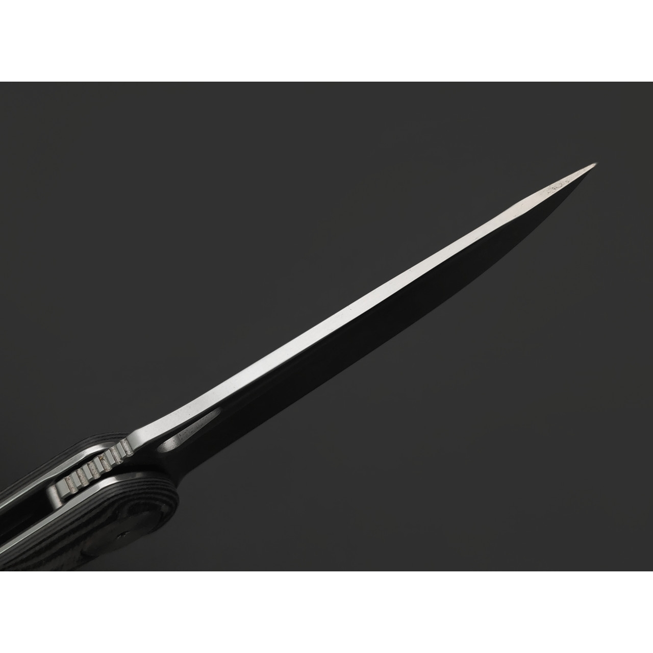 Dr.Tech складной нож Ruby D3898MG сталь D2, рукоять Микарта серая