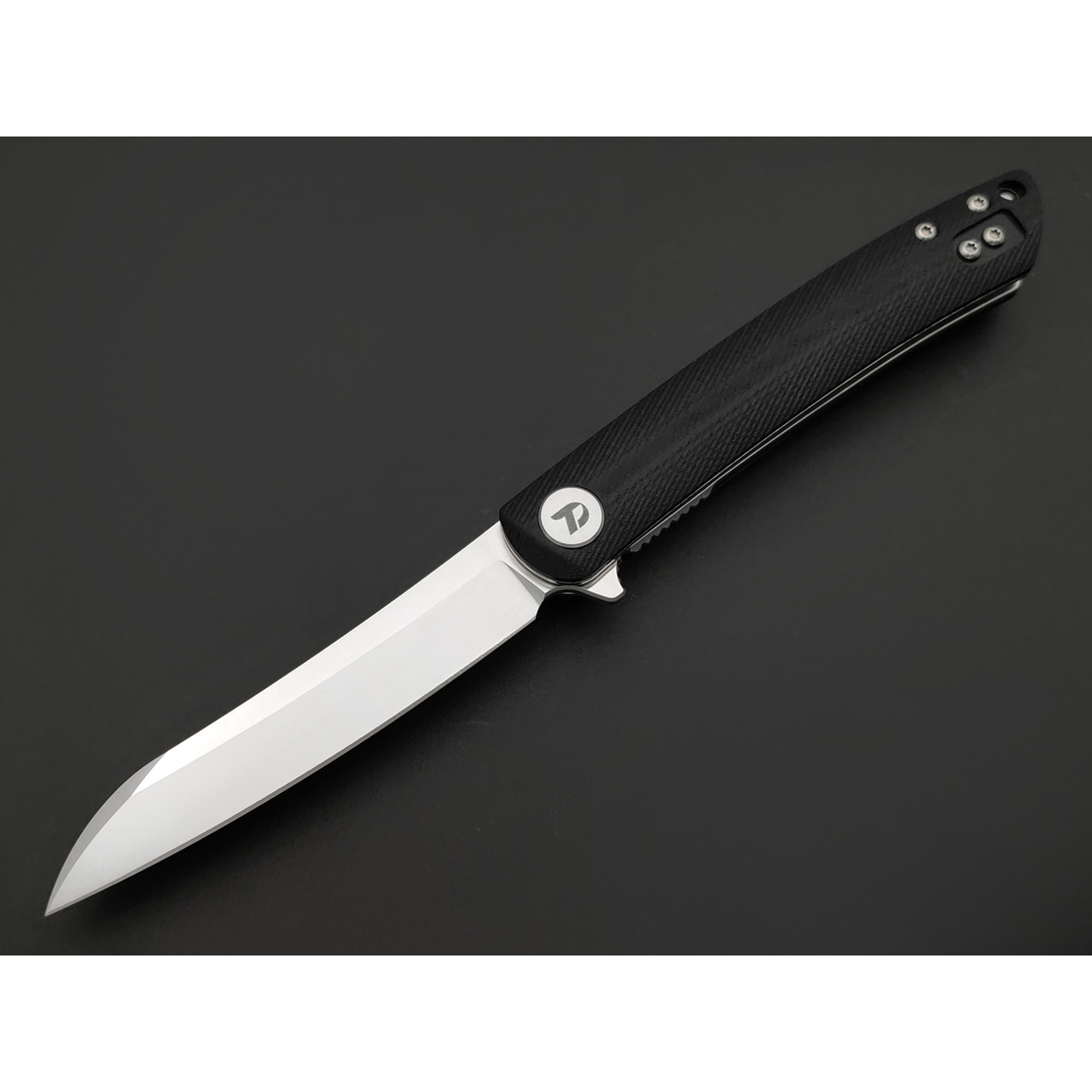 Dr.Tech складной нож Kogatana S D4224SB сталь D2, рукоять G10 чёрный