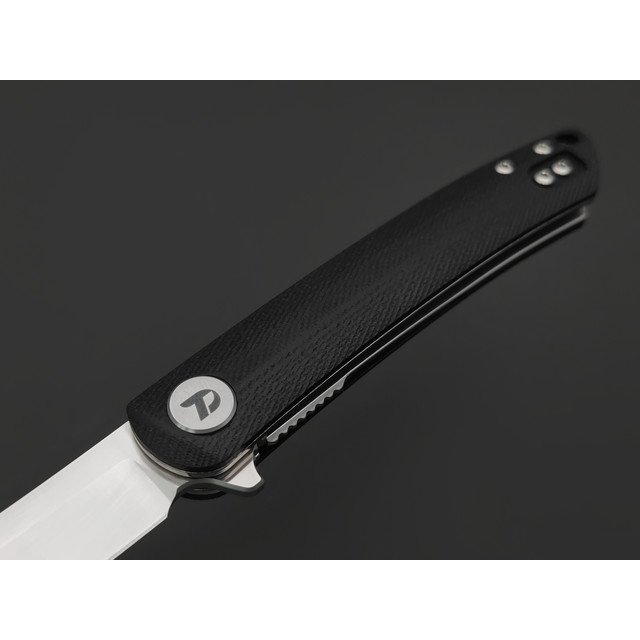 Dr.Tech складной нож Kogatana S D4224SB сталь D2, рукоять G10 чёрный