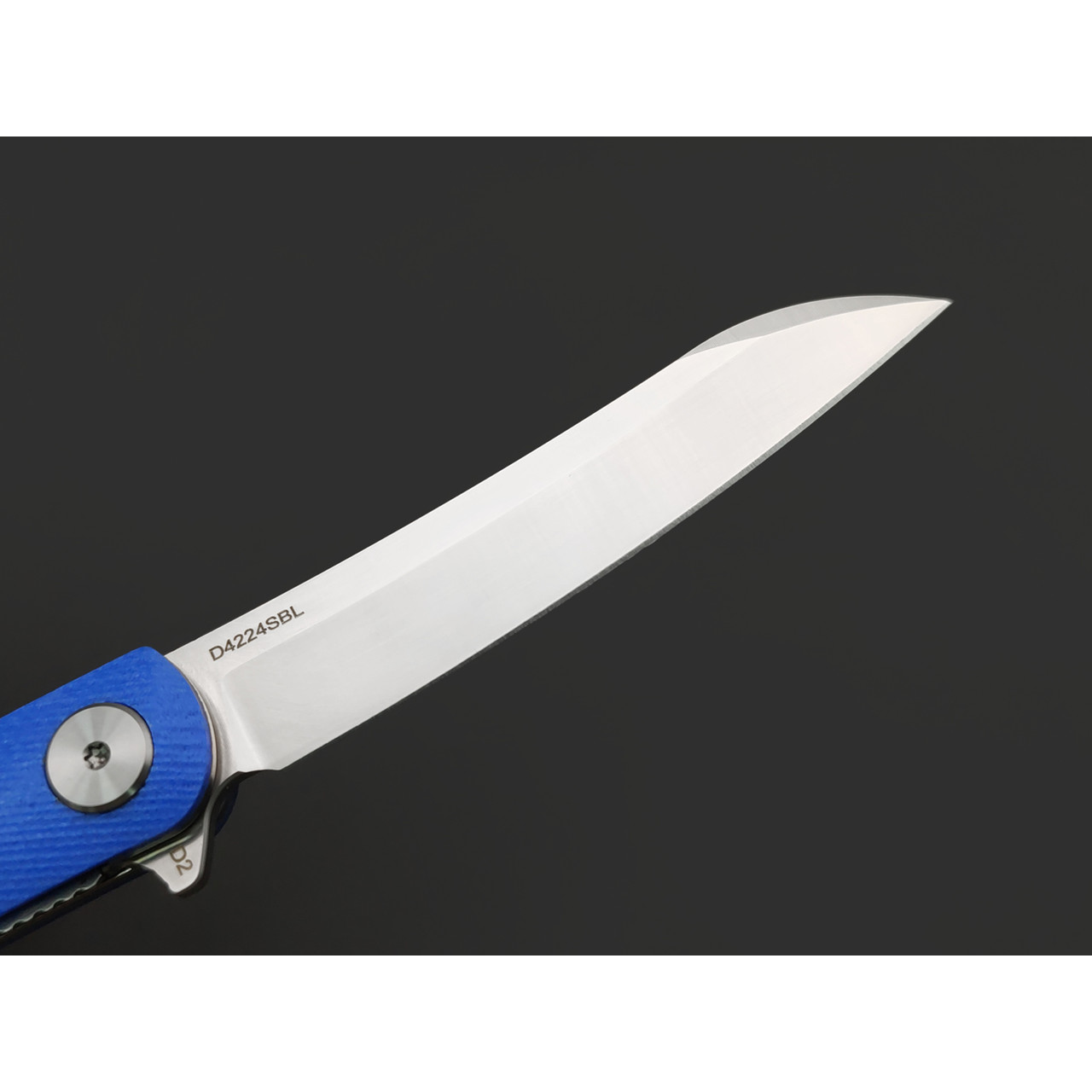 Dr.Tech складной нож Kogatana S D4224SBL сталь D2, рукоять G10 синий