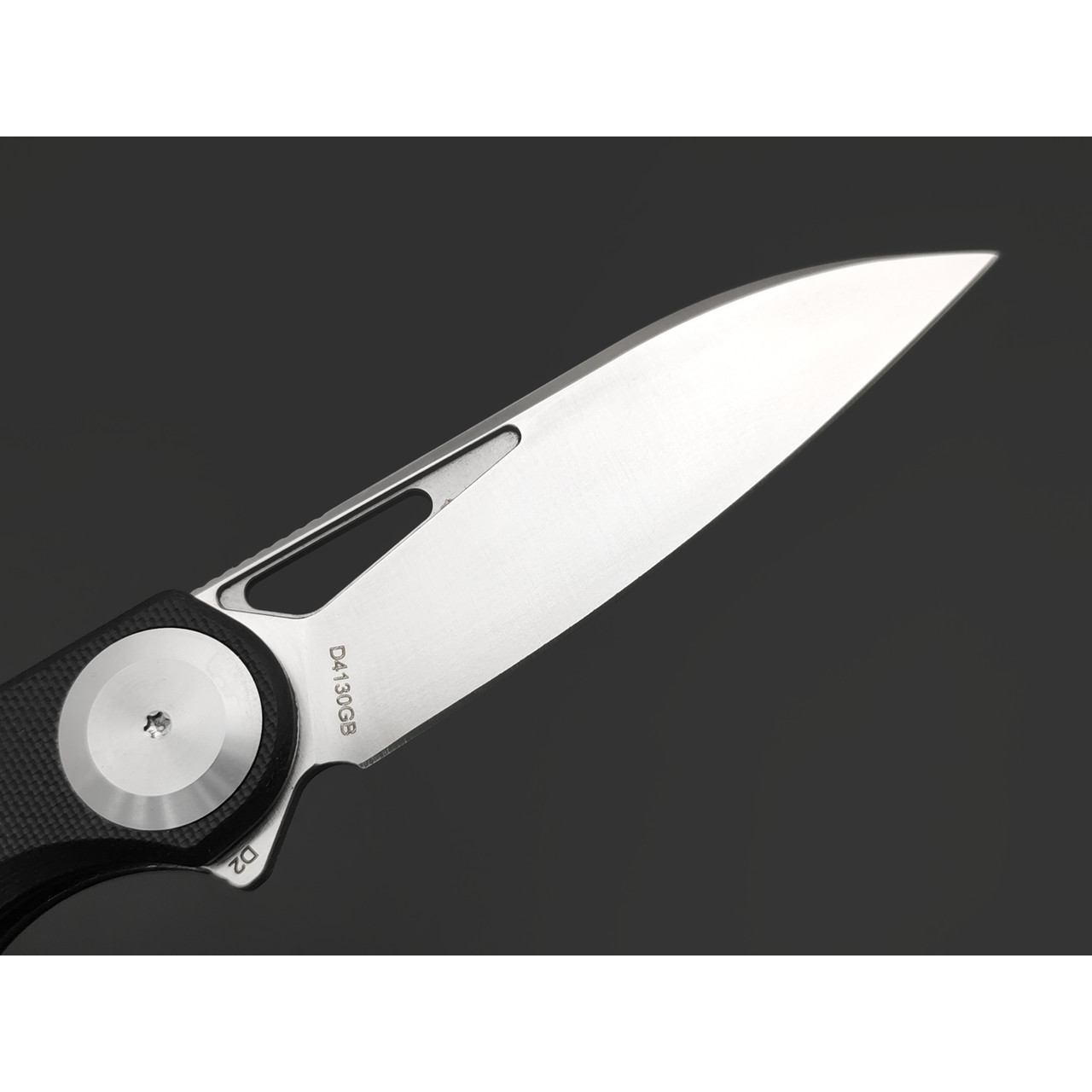 Dr.Tech складной нож Ondin D4130GB сталь D2, рукоять G10 чёрный
