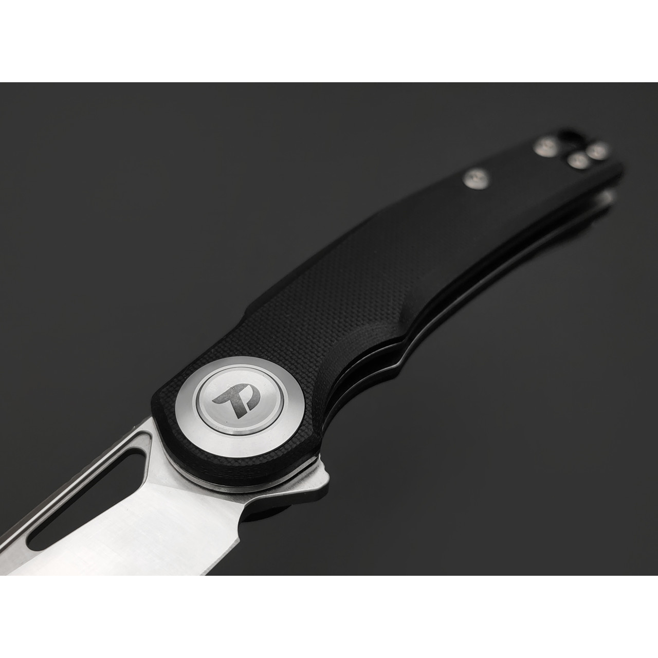 Dr.Tech складной нож Ondin D4130GB сталь D2, рукоять G10 чёрный