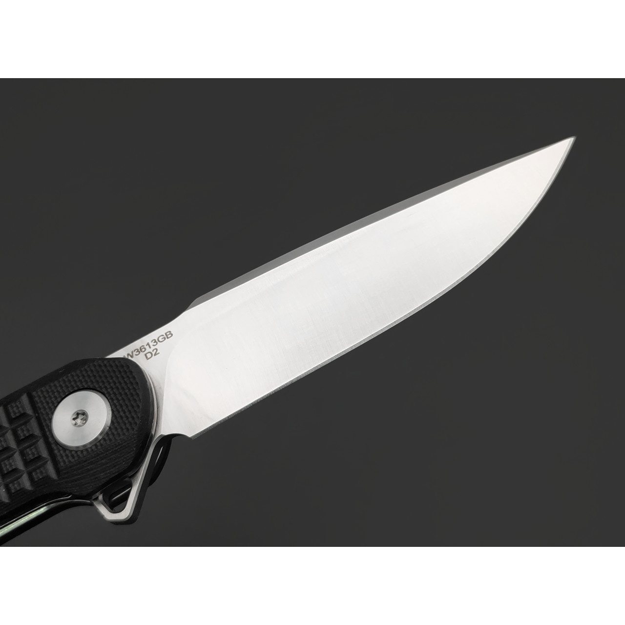WIN+ by Dr.Tech складной нож Corvet W3613GB сталь D2, рукоять G10 чёрный