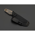 PhantomTools нож Канюк Микро 2.0 сталь N690 стоунвош, рукоять Микарта чёрно-зелёный лён, ножны Кайдекс чёрный PhantomTools нож Канюк Микро 2.0 сталь N690 стоунвош, рукоять Микарта чёрно-зелёный лён, ножны Кайдекс чёрный