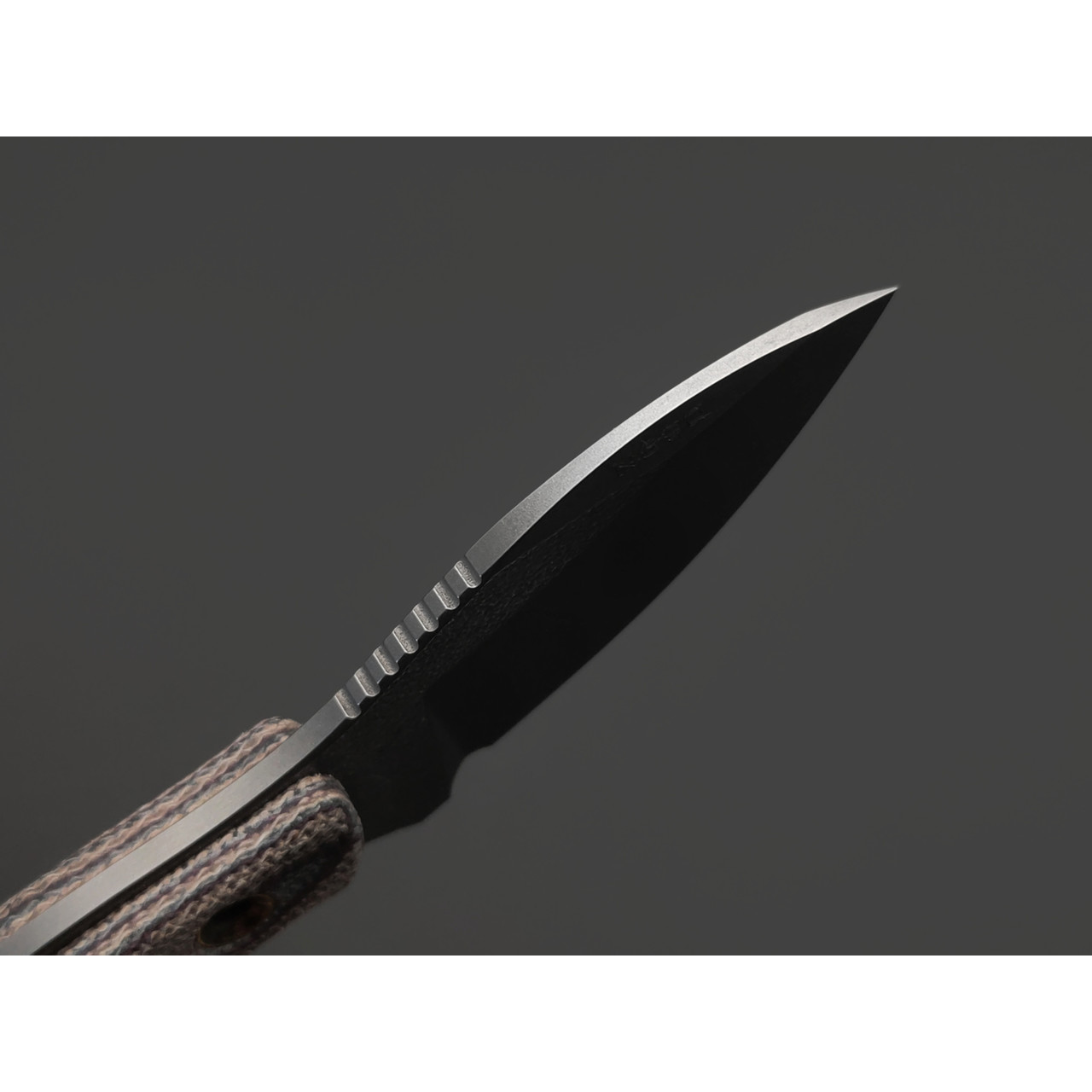 PhantomTools нож Канюк Нано 2.0 сталь N690 стоунвош, рукоять Микарта питон, ножны Кайдекс коричневый