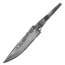 Кузница Васильева кованый клинок КЛВ256 сталь Ламинат K390, 127х30х4.2 мм