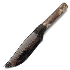 Нож из Обсидиана НО-057 рукоять Оникс, шкатулка