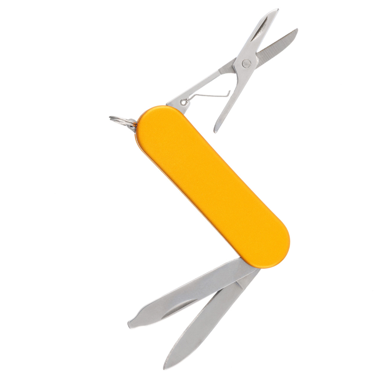Stinger многофункциональный нож-брелок FK-K7003LG-GOLD сталь 420, рукоять алюминий золотистый
