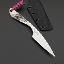 Красноярский Ножедел скелетный нож КН003 сталь Cor-X, гравировка