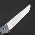 Товарищество Завьялова нож Техно Ладья сталь K340, рукоять G10 серый и белый Товарищество Завьялова нож Техно Ладья сталь K340, рукоять G10 серый и белый