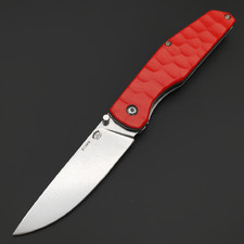 Товарищество Завьялова складной нож Ферзь сталь Х12МФ, рукоять G10 красный