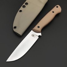 Град Горький нож Шарк сталь VG-10, рукоять G10 песочный с чёрным