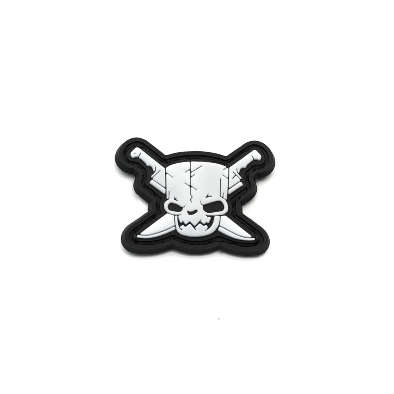 Pirate Custom патч Череп ПВХ, с люминофором