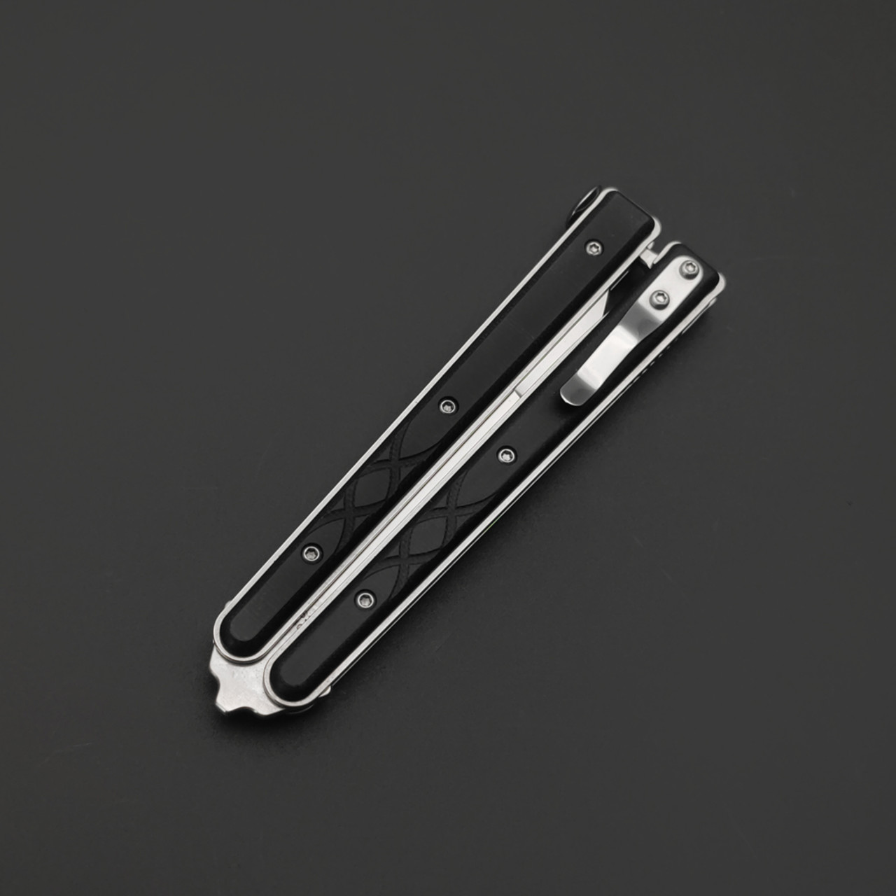 Нож Boker Plus Balisong Tactical Small 06EX004, сталь 440C, рукоять G10