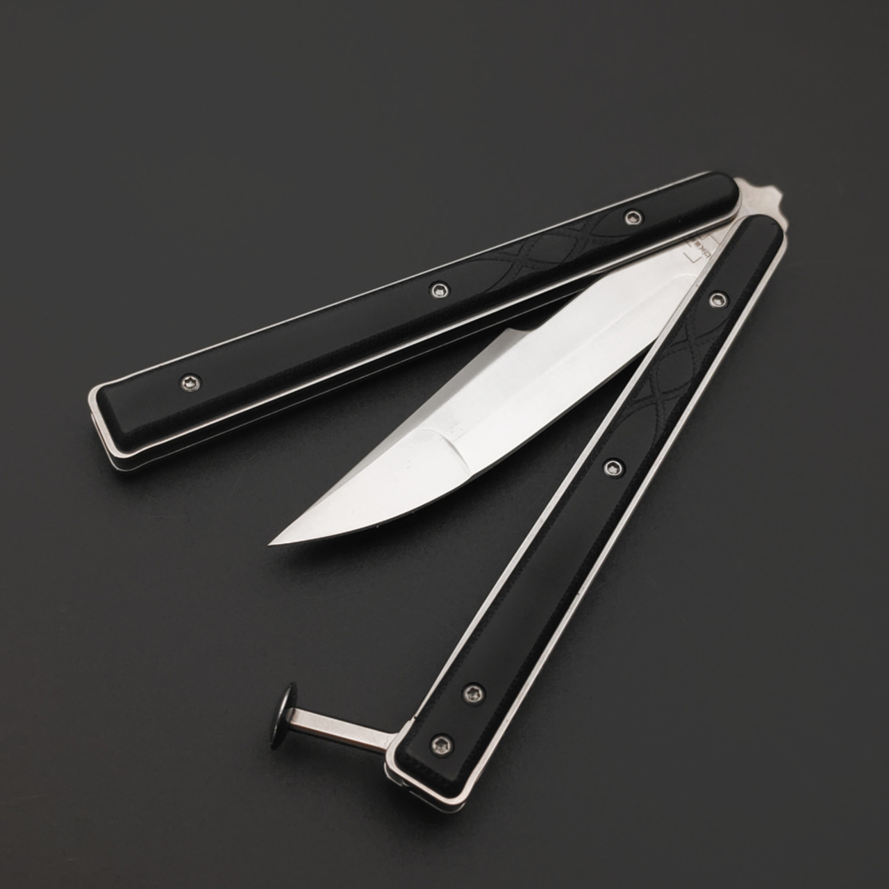 Нож Boker Plus Balisong Tactical Small 06EX004, сталь 440C, рукоять G10