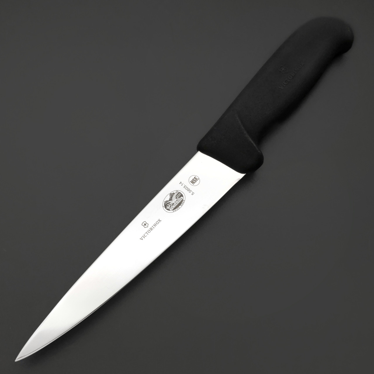 Нож кухонный Victorinox Fibrox 14 см 5.5603.14 сталь X50CrMoV15 рукоять Fibrox