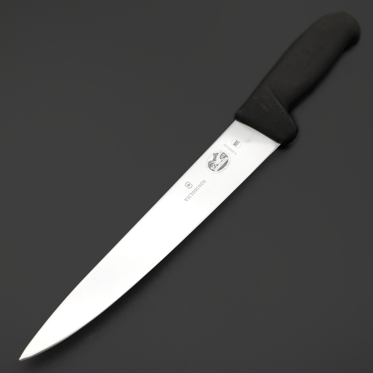Нож кухонный Victorinox Fibrox 20 см 5.5603.20 сталь X50CrMoV15 рукоять Fibrox