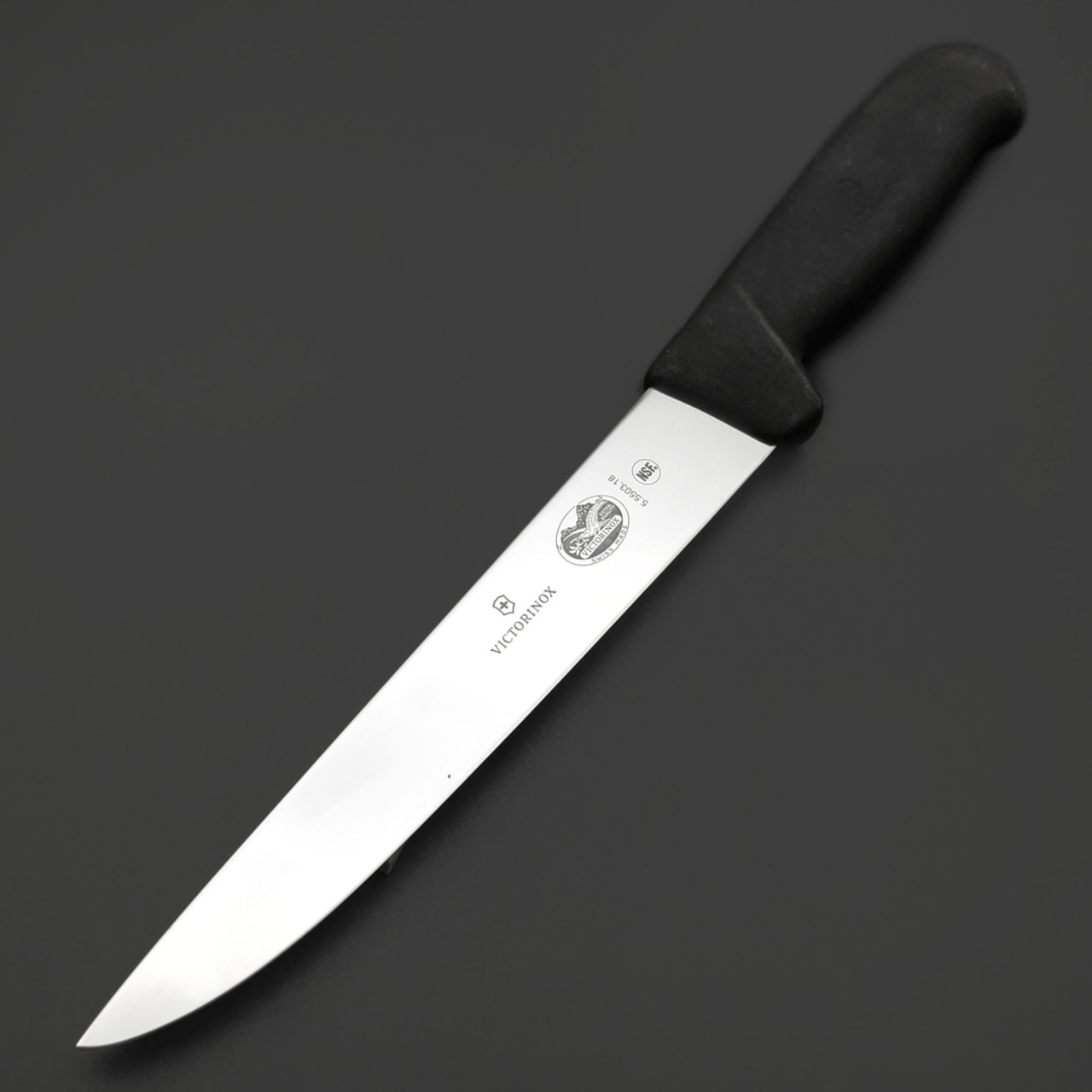 Нож кухонный Victorinox Fibrox 18 см 5.5503.18 сталь X50CrMoV15 рукоять Fibrox