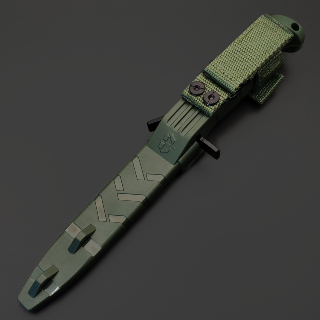 Kizlyar Supreme тактический нож Combat олива, сталь Aus-8 стоунвош, рукоять Кратон