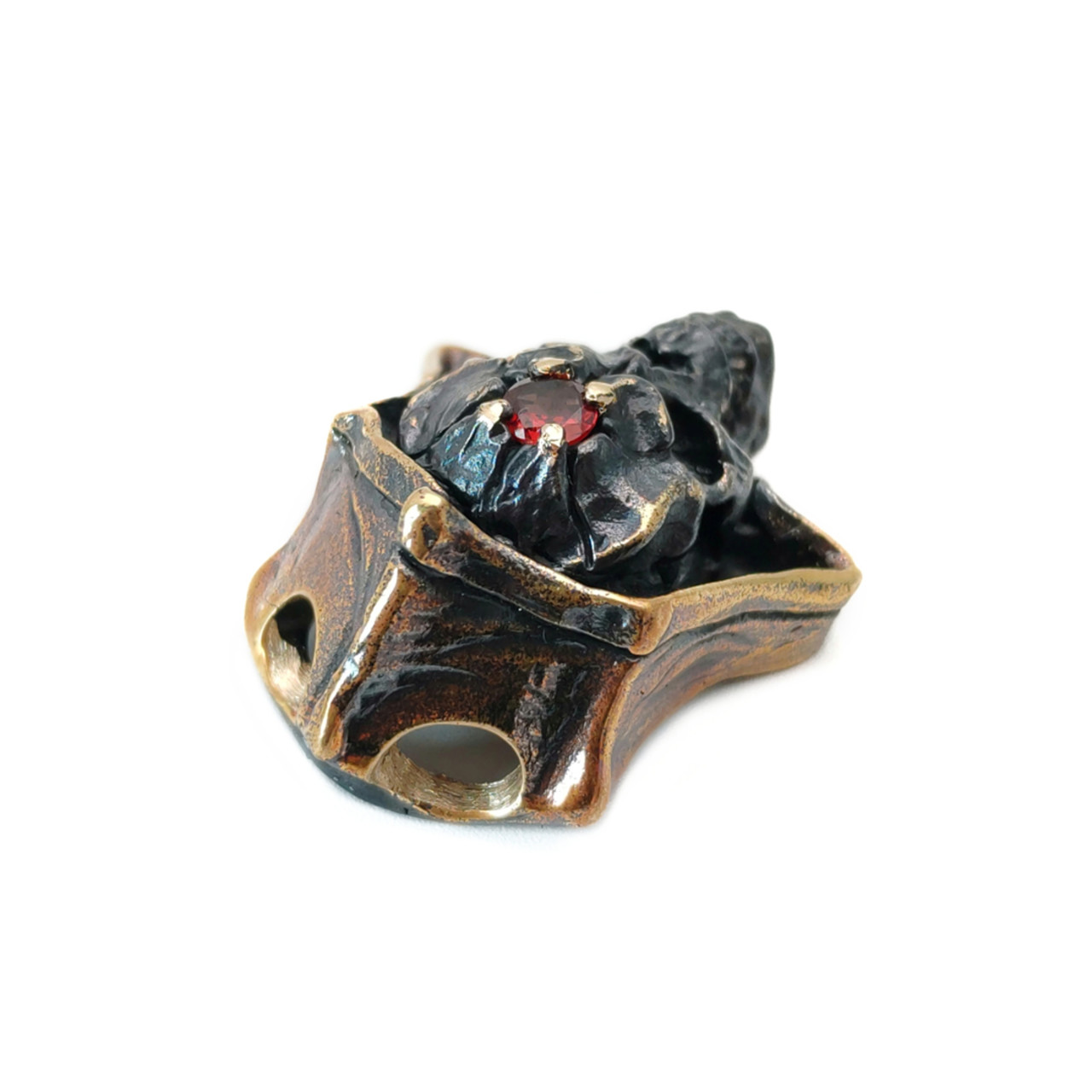 Мордор бусина Diablo латунь, патина