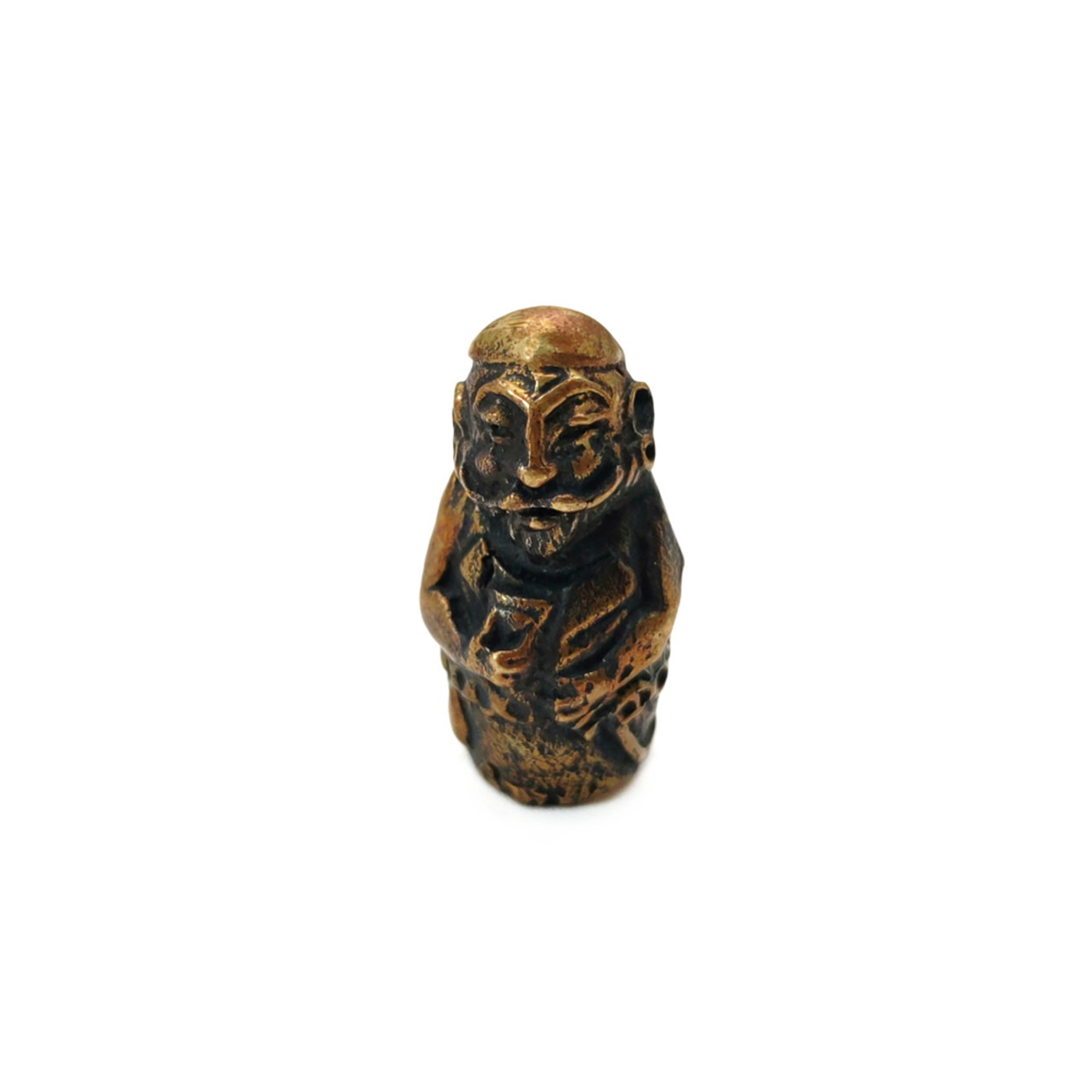 Мордор Бусина Балбал латунь, Патина