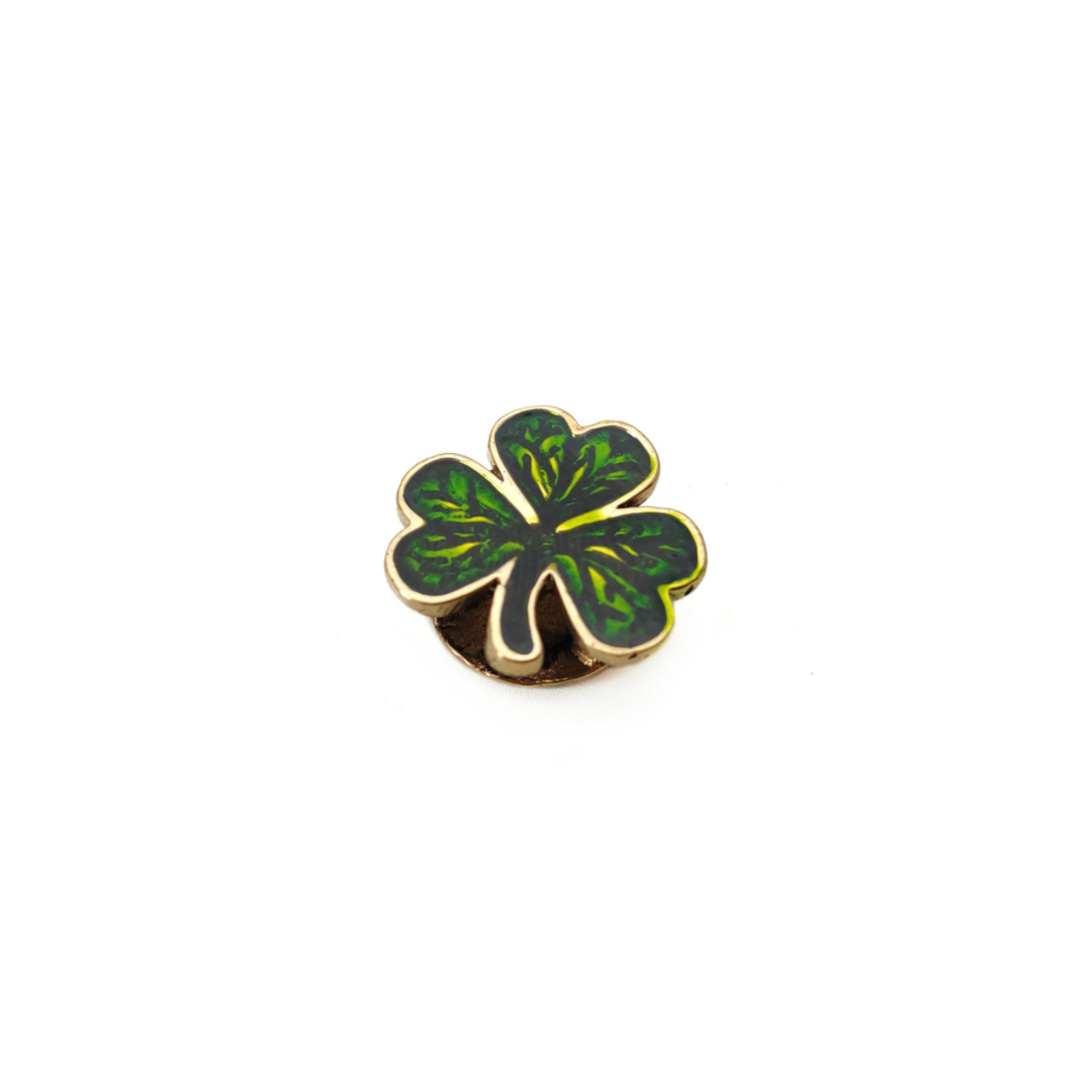 Мордор Бусина Клевер Shamrock латунь, эмаль