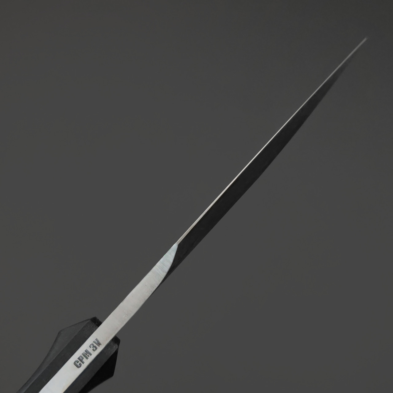 Нейрис нож Claw сталь CPM 3V стоунвош, рукоять G10 черный, мозаичные пины