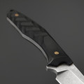 Нейрис нож Claw сталь CPM 3V стоунвош, рукоять G10 черный, мозаичные пины Нейрис нож Claw сталь CPM 3V стоунвош, рукоять G10 черный, мозаичные пины