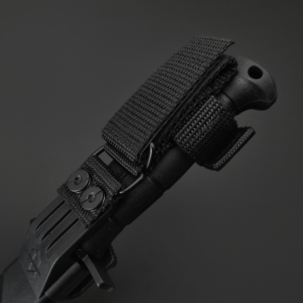 Kizlyar Supreme тактический нож Combat черный, сталь Aus-8 стоунвош, рукоять Кратон