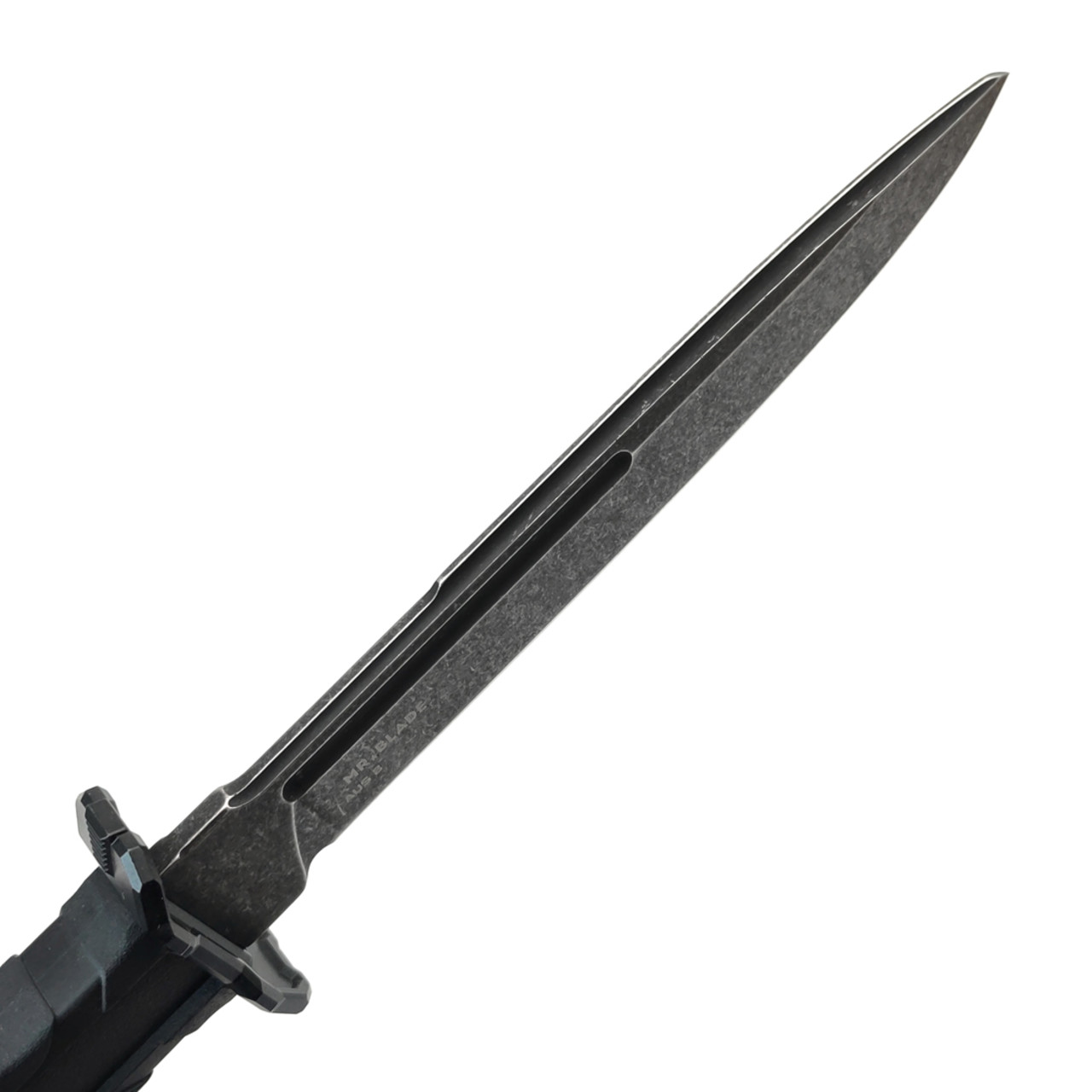 Mr.Blade нож Leshiy сталь Aus-8 блэквош, рукоять Эластрон чёрный