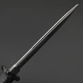 Mr.Blade нож Leshiy с серрейтором, сталь Aus-8 стоунвош, рукоять Эластрон чёрный Mr.Blade нож Leshiy с серрейтором, сталь Aus-8 стоунвош, рукоять Эластрон чёрный