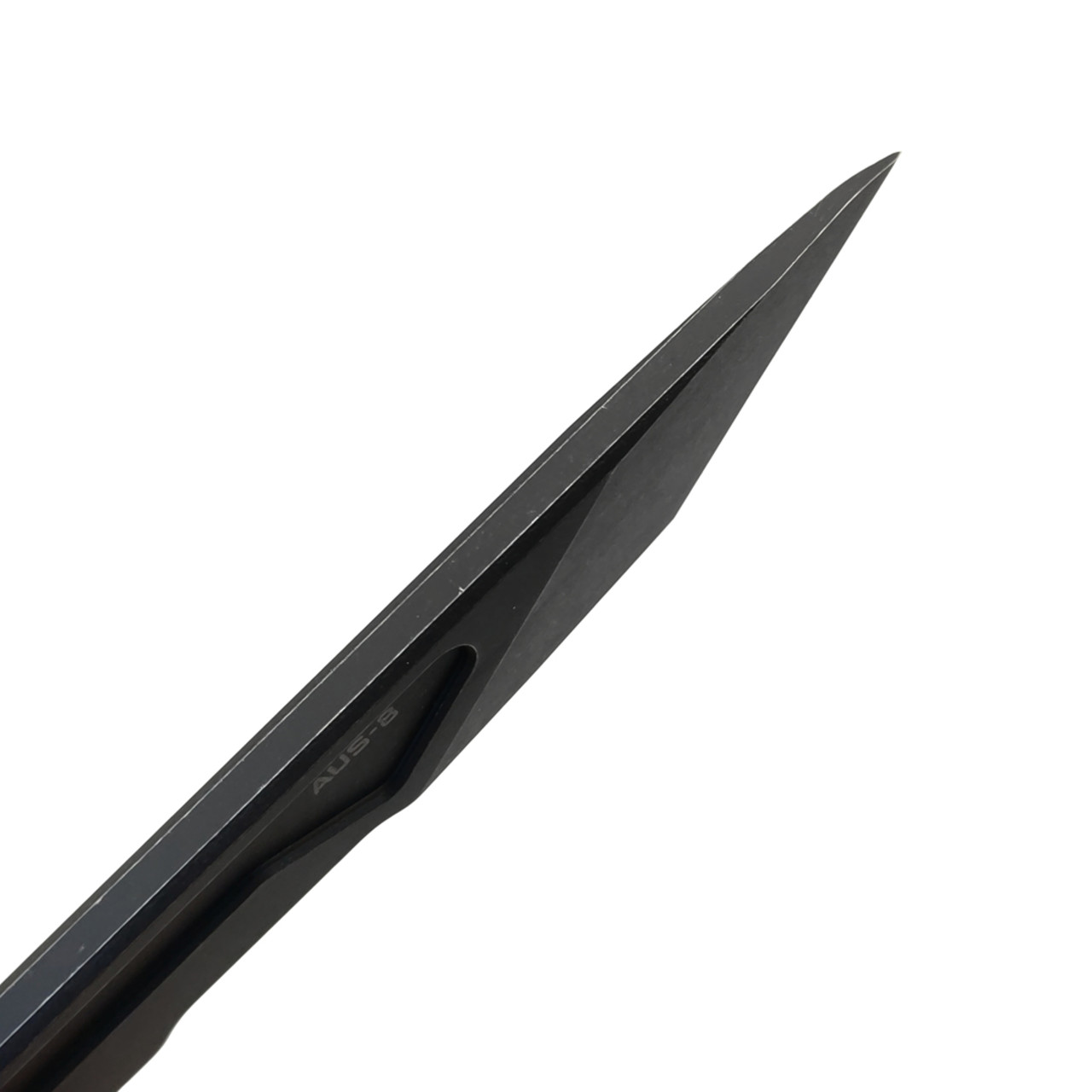 Mr.Blade скелетный нож Kiridashi Tactical BSW сталь Aus-8 блэквош, Кайдекс черный