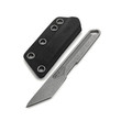 Mr.Blade скелетный нож Kiridashi Tactical SW сталь Aus-8 стоунвош, Кайдекс черный